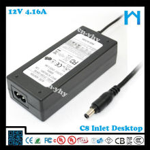 electronic transformer 12v 50w for pos systerm ul ac/dc adaptor 50w 12v 4.16a